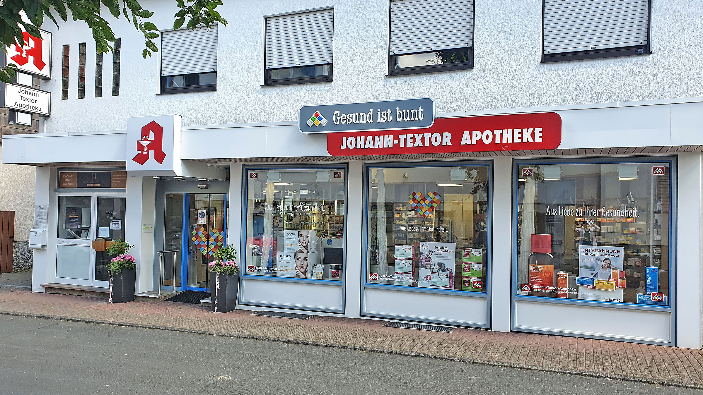 Johann-Textor-Apotheke Aussenansicht